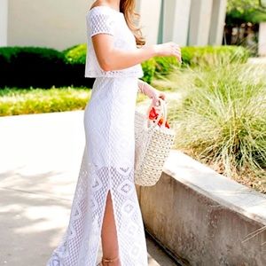 Lilly Pulitzer Reema 2-Piece Crop Top with Maxi Skirt